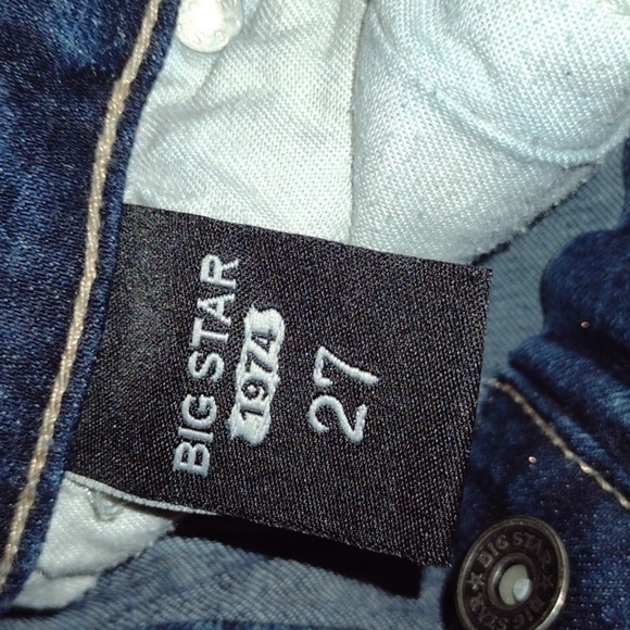Big star 1974 Remy low rise fit Jen shorts size 27 - Picture 5 of 7